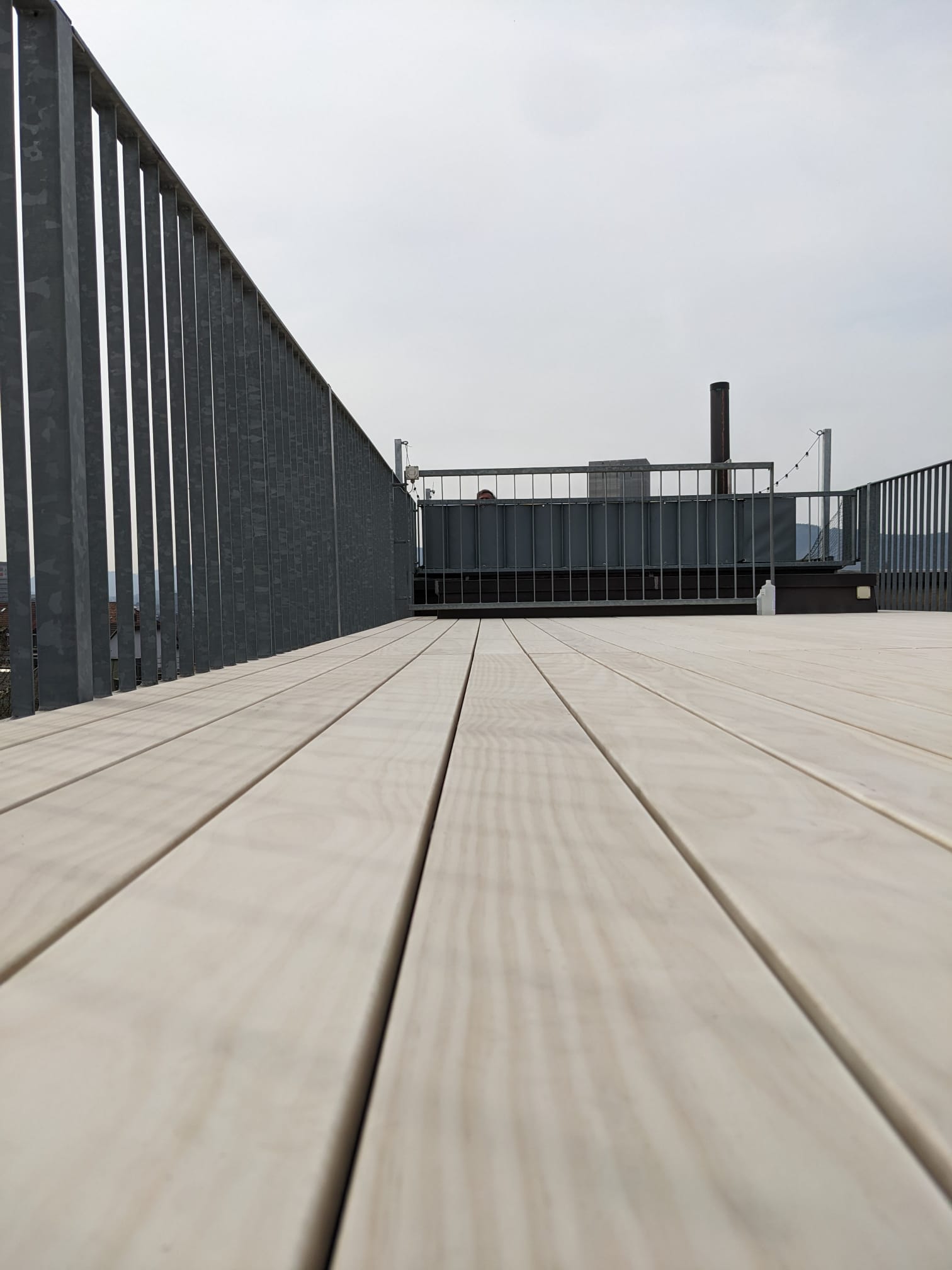 Terrassenrost Accoya durchgefärbt