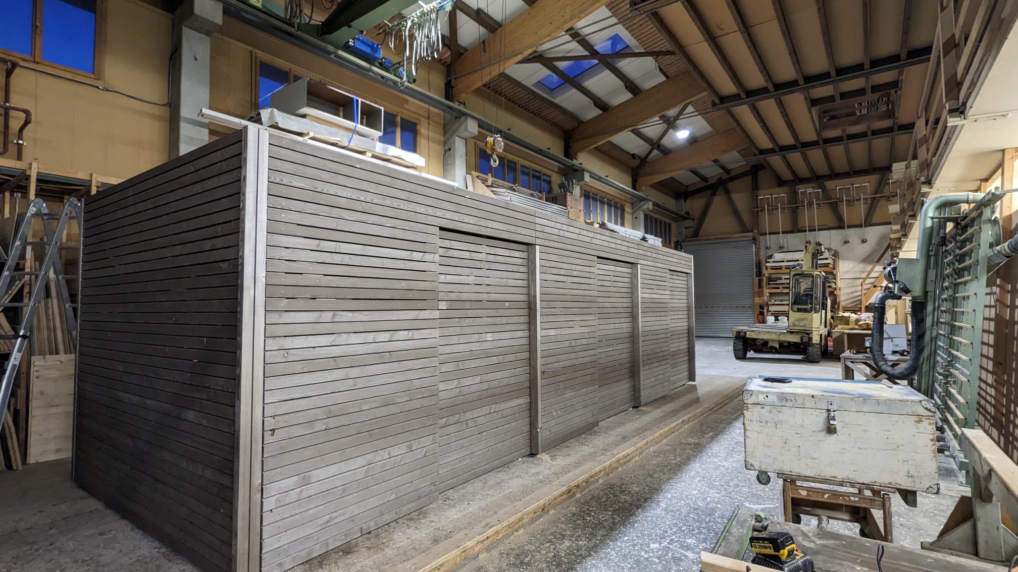 Velounterstand in Holz