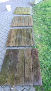 Terrassenboden diverse Holzarten