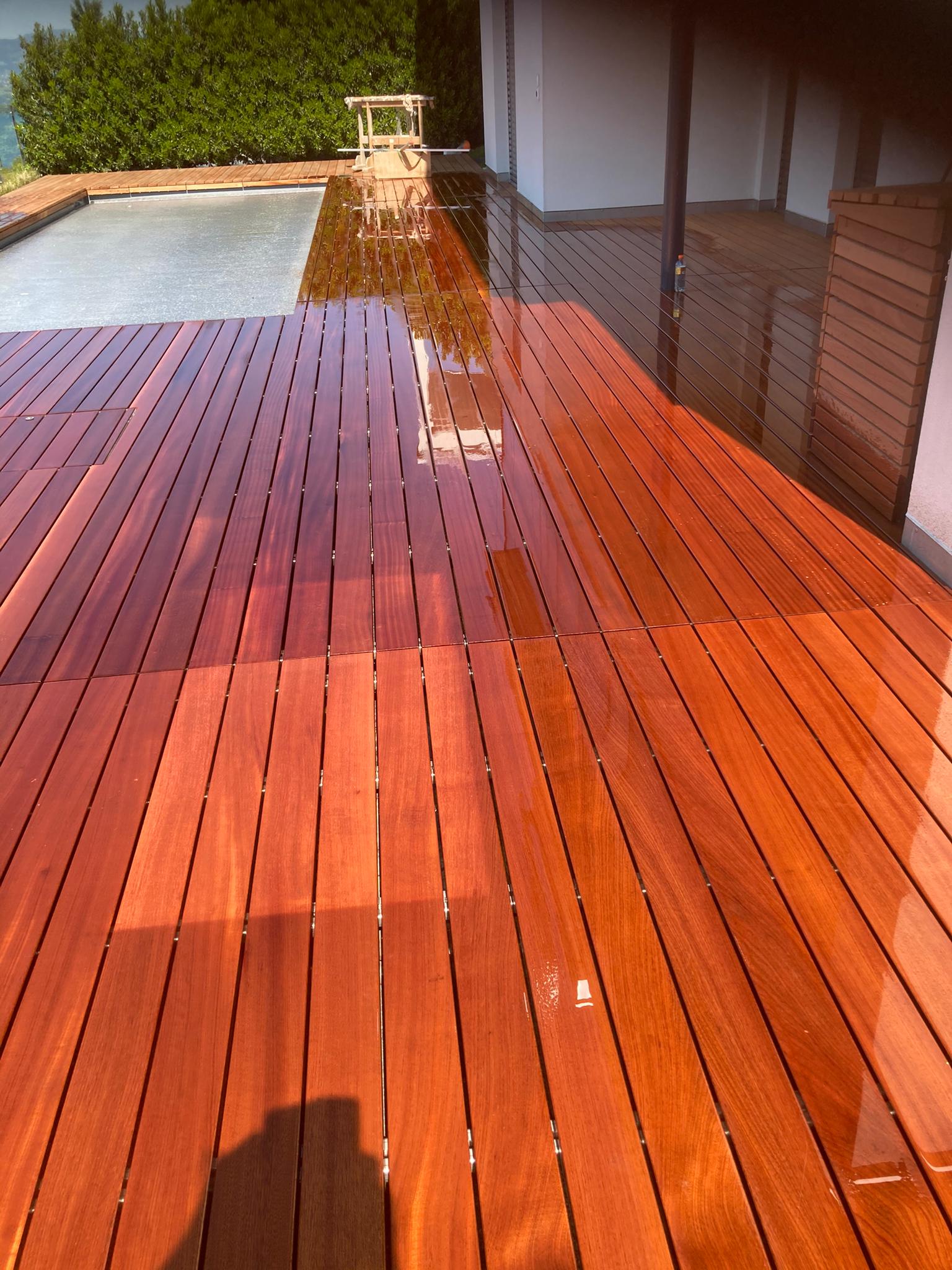 Sipo Terrassenboden reinigen